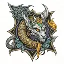 Elder Scrolls tattoo design idea