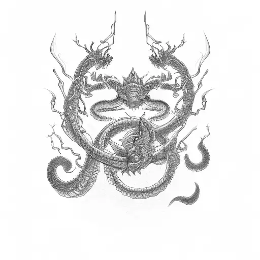 jormungandr tattoo design idea