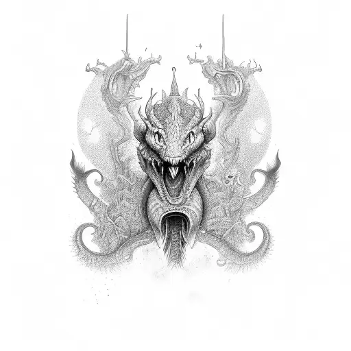 jormungandr tattoo design idea