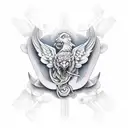 Phrase: Everyday Struggle  tattoo design idea