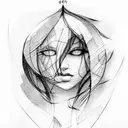 pattern of love  tattoo design idea