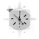 Sacred Sand Clock tattoo design idea