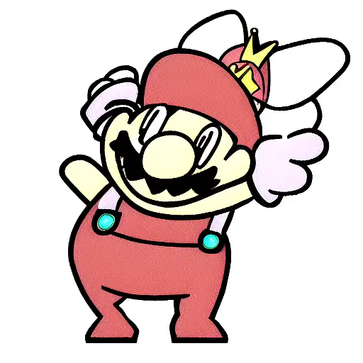 mario tattoo design idea
