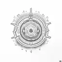 beholder from DnD tattoo design idea