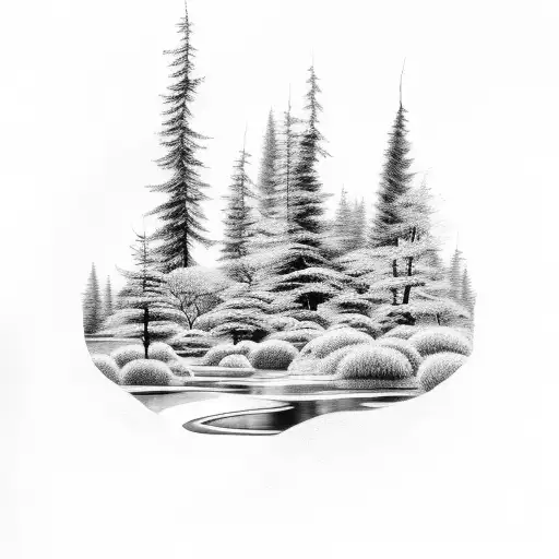 forest river oregon tattoo design idea