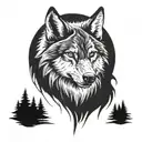 timberwolves  tattoo design idea