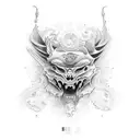 elbow tattoo design idea