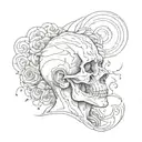 anxiety, overthinking, dad memorial tattoo design idea