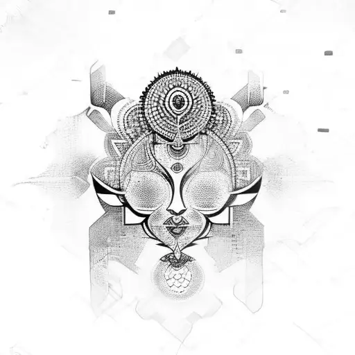 tantra tattoo design idea