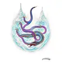jormungandr tattoo design idea