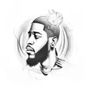 kid cudi tattoo design idea