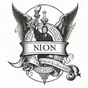 Incorporate symbols representing faith and fatherhood with the names of your sons, Lincoln, Bennett, and Nolan tattoo design idea