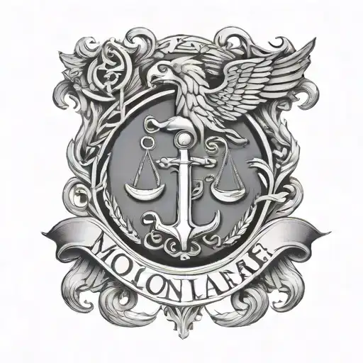 molon labe tattoo in ancient tattoo design idea
