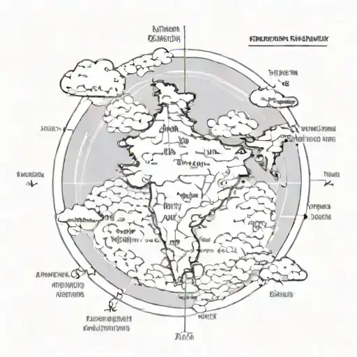 4 Indian weather segment tattoo design idea
