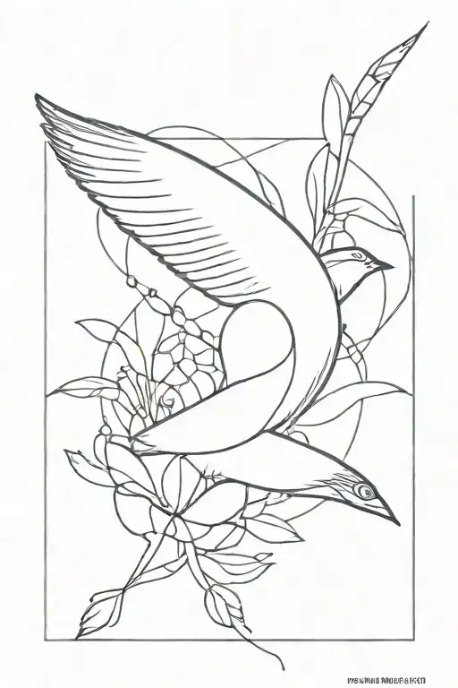 A tattoo that symbolizes being free-spirited tattoo design idea