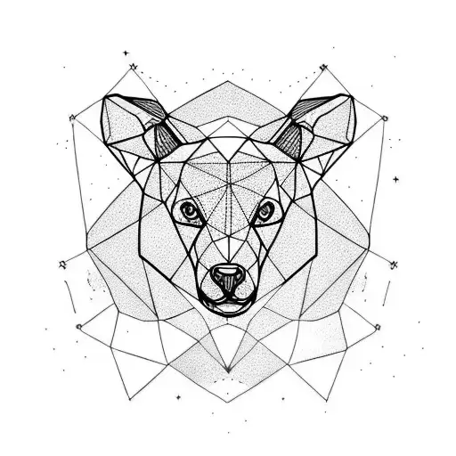 ursa major tattoo design idea