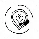 love over fear tattoo design idea