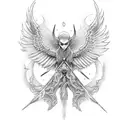seraphim tattoo design idea