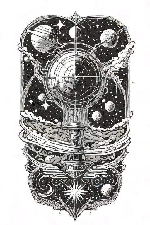 Interstellar tattoo design idea
