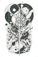 Interstellar tattoo design idea