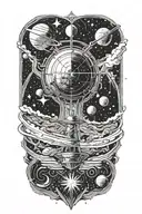 Interstellar tattoo design idea