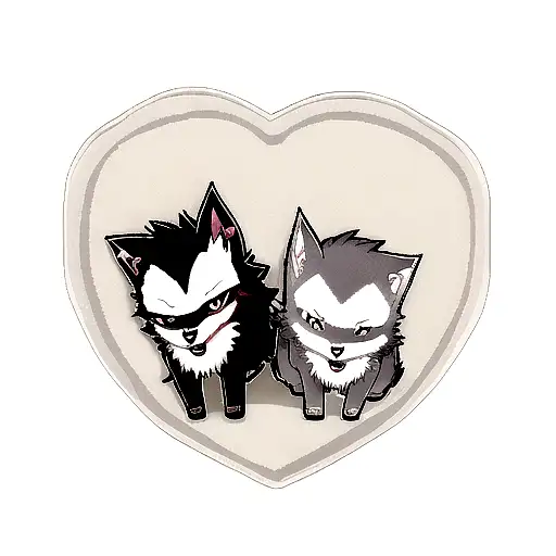happy emo wolf puppy Picture #128573083 | Blingee.com