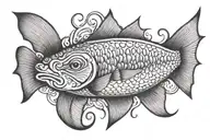 ICHTHYS tattoo design idea
