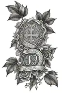 Romans 12:19 tattoo design idea