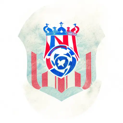 Atletico de madrid tattoo design idea