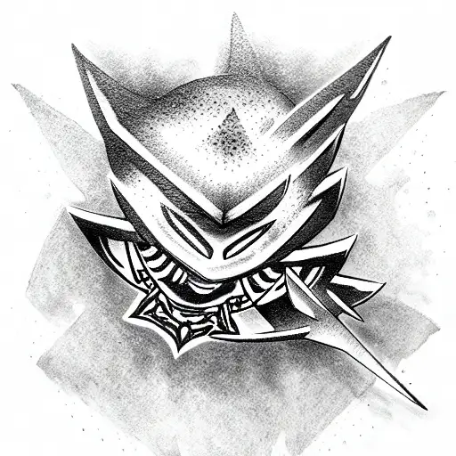 kunai wraith apex legends  tattoo design idea