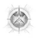 gradient of color tattoo design idea