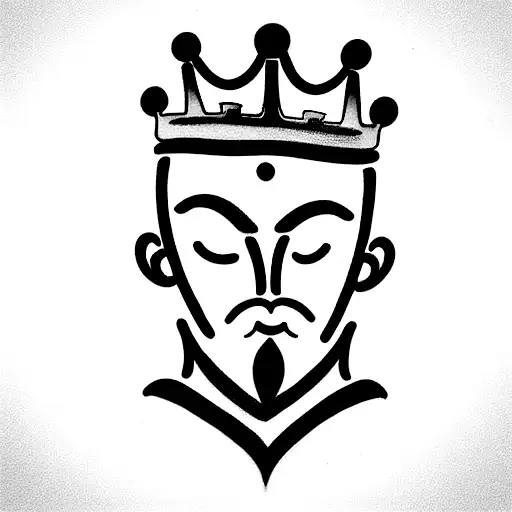 King Midas tattoo design idea