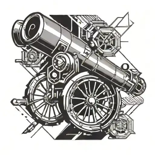 Arsenal Cannon Logo tattoo design tattoo design idea