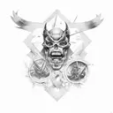 guerra 300 tattoo design idea