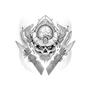 guerra 300 tattoo design idea