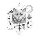 measure life in love tattoo design idea