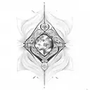 measure life in love tattoo design idea