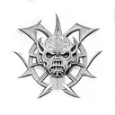 aggrogoth tattoo design idea