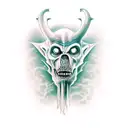 aggrogoth lines tattoo design idea