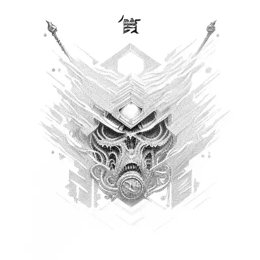 mikasa ackerman from attack on titan tattoo design idea