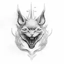 arcane tattoo design idea