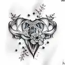 whore tattoo design idea