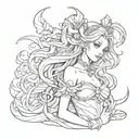 Seraphine from League Of Legends tattoo design idea