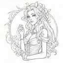 Seraphine from League Of Legends tattoo design idea