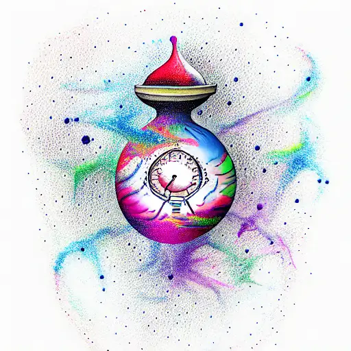 magic bump tattoo design idea