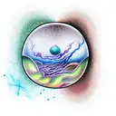 magic bump tattoo design idea