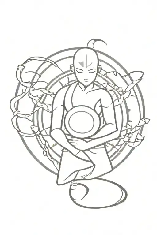 avatar the last airbender tattoo design idea