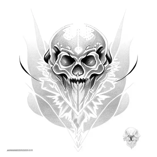 azrael tattoo design idea
