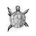 turtle tattoo design idea