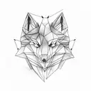 Tête de loup mi réel mi origami  Roulette casino (1-)15-08-19(-7) Arme de poing (Glock)  Bouteille de Whisky (Knappogue  tattoo design idea